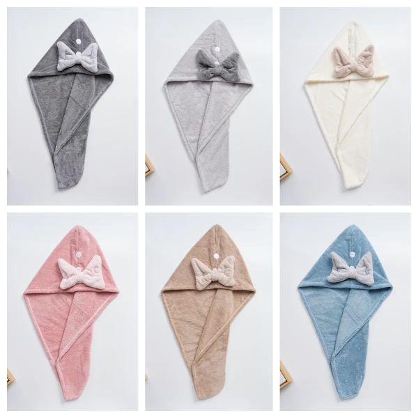 Mixed Color Hair towel