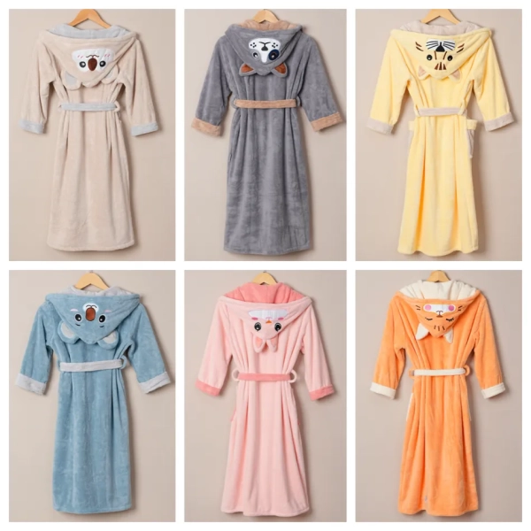 Embroidery Bathrobe