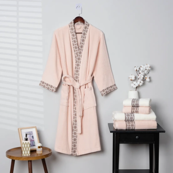 Cotton Bathrobe Towel Set
