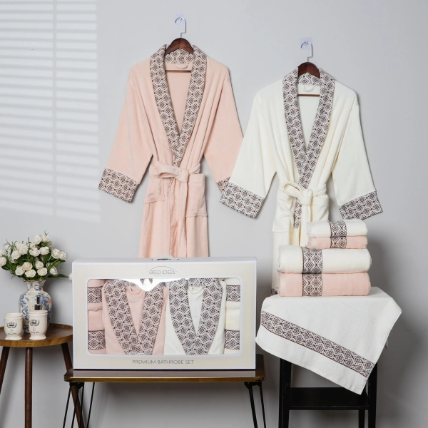 Classic Bathrobe Towel Set