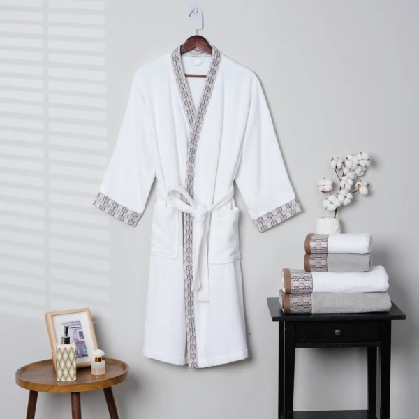 Cotton Bathrobe Towel Set