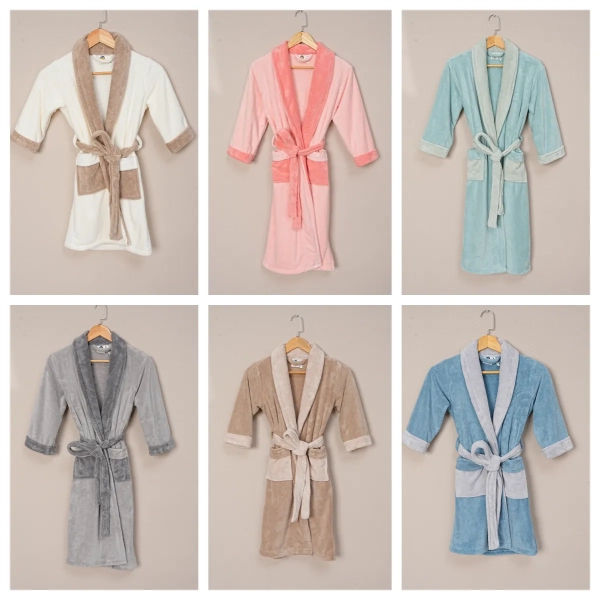 Mixed Color Bathrobe